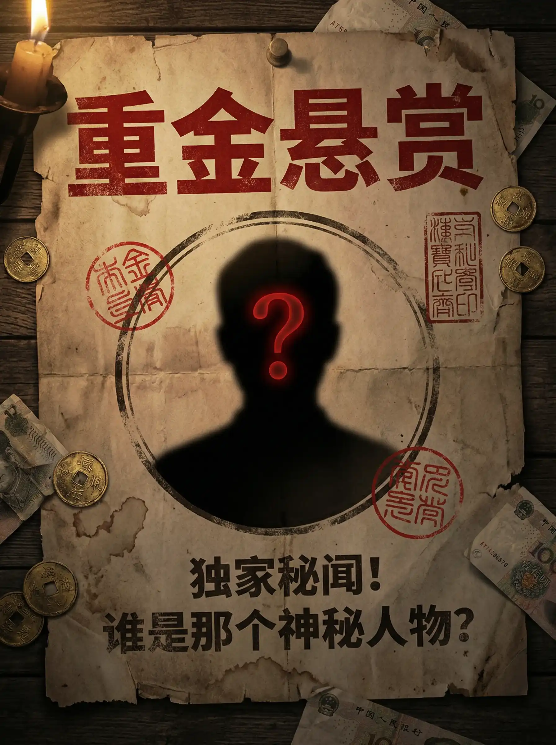 禁18 - 重金悬赏线索征集令